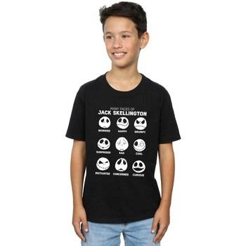 T-shirt enfant Disney Nightmare Before Christmas The Many Faces Of Jac...