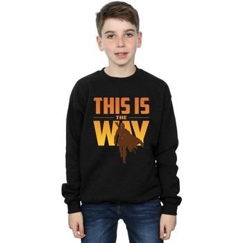 Sweat-shirt enfant Disney The Mandalorian This Is The Way