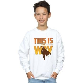 Sweat-shirt enfant Disney The Mandalorian This Is The Way