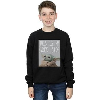 Sweat-shirt enfant Disney The Mandalorian The Child Good Side