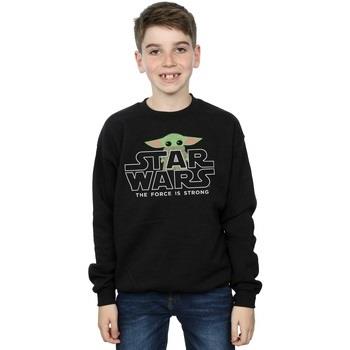 Sweat-shirt enfant Disney The Mandalorian The Child Strong