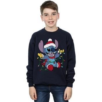 Sweat-shirt enfant Disney Lilo And Stitch Christmas Lights