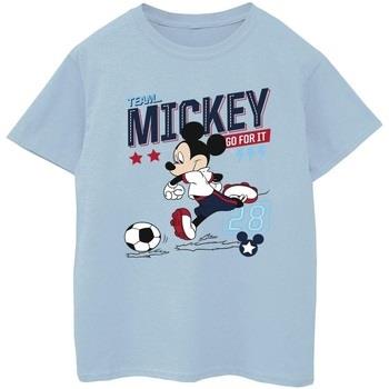 T-shirt enfant Disney Mickey Mouse Team Mickey Football