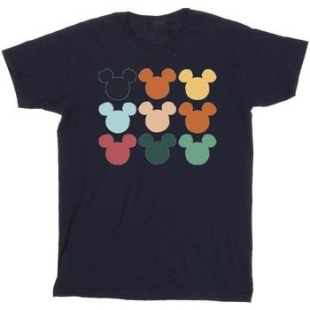 T-shirt enfant Disney Mickey Mouse Heads Square