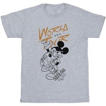 T-shirt enfant Disney Mickey Mouse World Tour Line