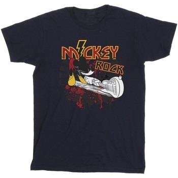 T-shirt enfant Disney Mickey Mouse Smash Guitar Rock
