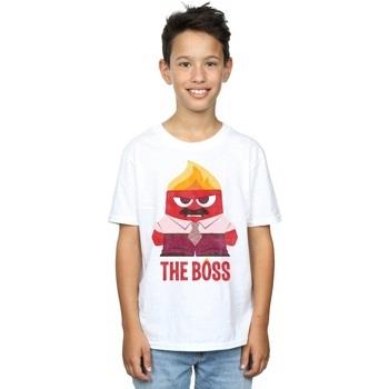 T-shirt enfant Disney Inside Out Anger The Boss