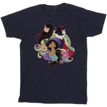 T-shirt enfant Disney Princess Mulan Jasmine Snow White