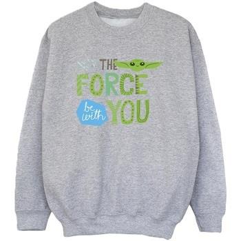 Sweat-shirt enfant Disney The Mandalorian May The Force Be With You