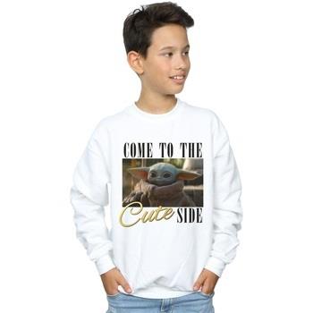 Sweat-shirt enfant Disney The Mandalorian Come To The Cute Side