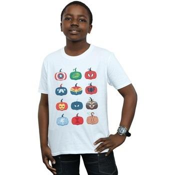 T-shirt enfant Marvel Avengers Pumpkin Icons