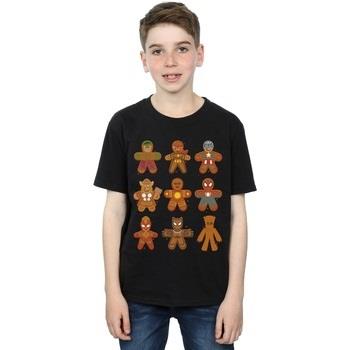 T-shirt enfant Marvel Avengers Christmas Gingerbread