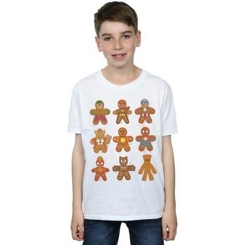 T-shirt enfant Marvel Avengers Christmas Gingerbread