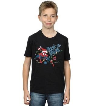 T-shirt enfant Marvel Spider-Man Deck The Walls