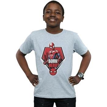 T-shirt enfant Marvel Spider-Man Born Hero