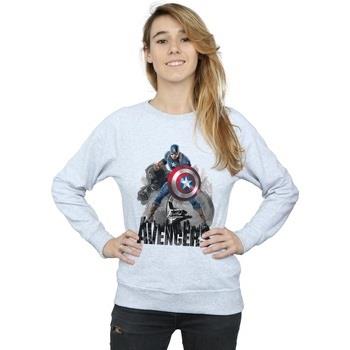 Sweat-shirt Marvel Captain America Action Pose