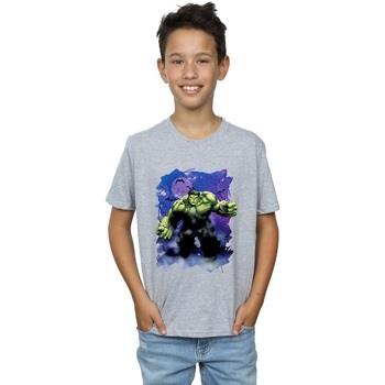 T-shirt enfant Marvel Hulk Halloween Spooky Forest