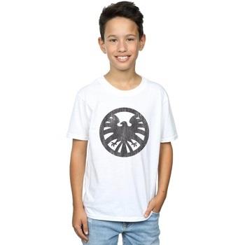 T-shirt enfant Marvel Agents Of SHIELD Distressed Logo