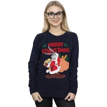 Sweat-shirt Dessins Animés Santa Bugs Bunny