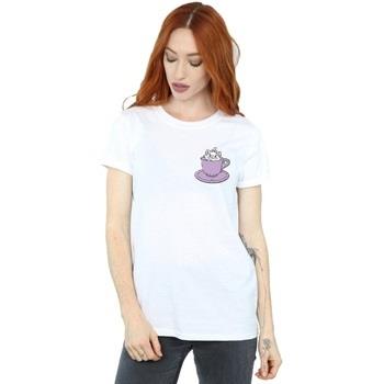 T-shirt Disney Aristocats Marie In Cup Breast Print