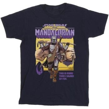 T-shirt enfant Disney The Mandalorian More Than I Signed Up For