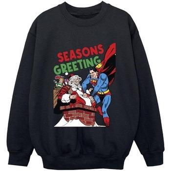 Sweat-shirt enfant Dc Comics Superman Santa Comic