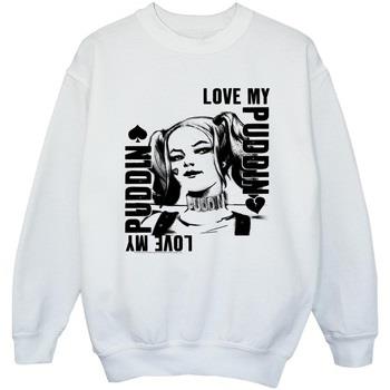 Sweat-shirt enfant Dc Comics Suicide Squad Love Puddin