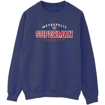 Sweat-shirt Dc Comics Superman Metropolis Varsity