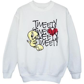 Sweat-shirt enfant Dessins Animés Tweety Love Heart