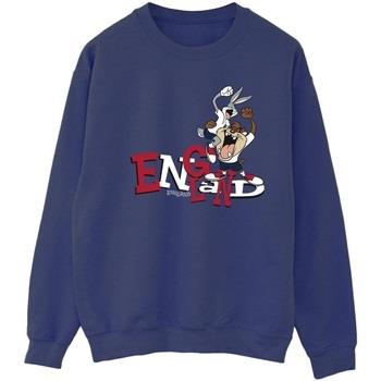 Sweat-shirt Dessins Animés Bugs Taz England