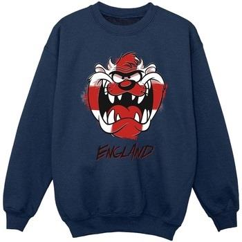 Sweat-shirt enfant Dessins Animés Taz England Face