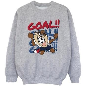 Sweat-shirt enfant Dessins Animés Taz Goal Goal Goal