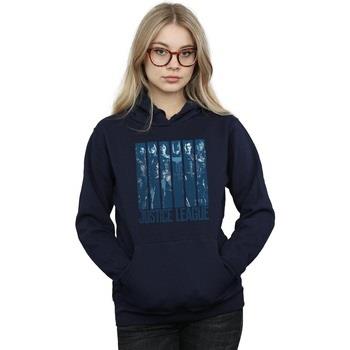 Sweat-shirt Dc Comics Justice League Movie Double Indigo