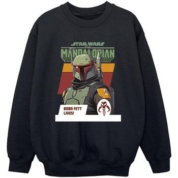 Sweat-shirt enfant Disney The Mandalorian Lives