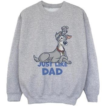 Sweat-shirt enfant Disney Lady And The Tramp Just Like Dad