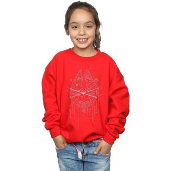 Sweat-shirt enfant Disney Millennium Falcon Christmas Tree Delivery