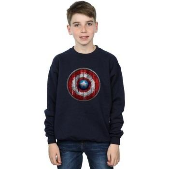 Sweat-shirt enfant Marvel Captain America Wooden Shield