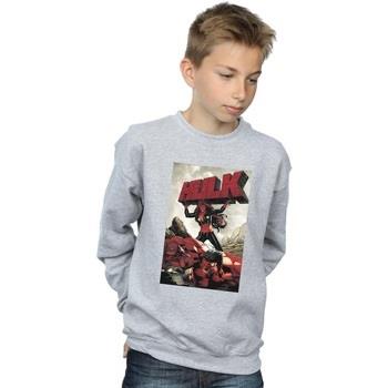 Sweat-shirt enfant Marvel Red Hulk Cover