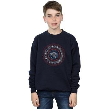 Sweat-shirt enfant Marvel Captain America Ornamental Shield