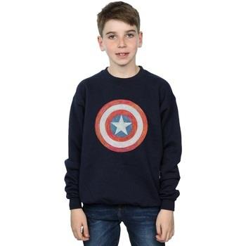 Sweat-shirt enfant Marvel Captain America Sketched Shield