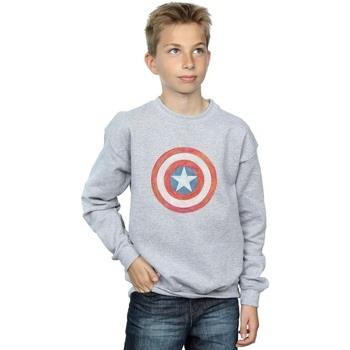 Sweat-shirt enfant Marvel Captain America Sketched Shield