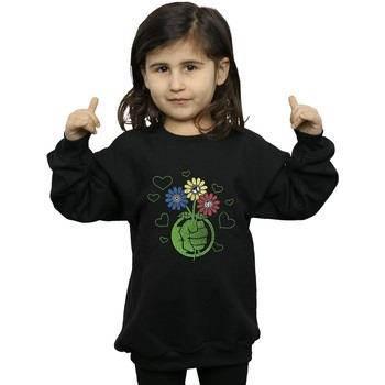 Sweat-shirt enfant Marvel Hulk Flower Fist