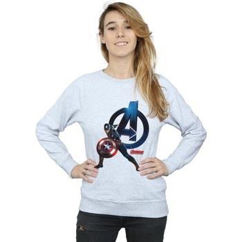 Sweat-shirt Marvel Captain America Pose