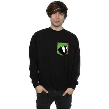 Sweat-shirt Dessins Animés Marvin The Martian Face Faux Pocket