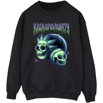 Sweat-shirt Rick And Morty Space Skull