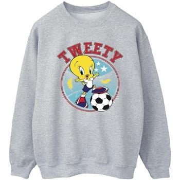 Sweat-shirt Dessins Animés Tweety Football Circle