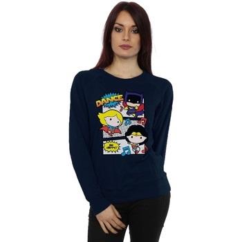 Sweat-shirt Dc Comics Chibi Super Friends Dance