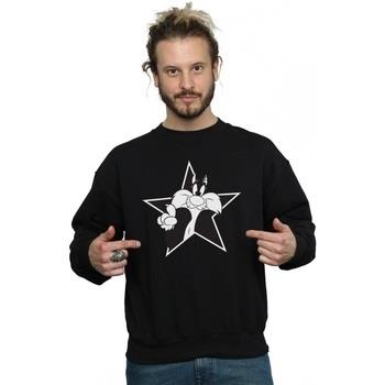 Sweat-shirt Dessins Animés Sylvester Mono Star