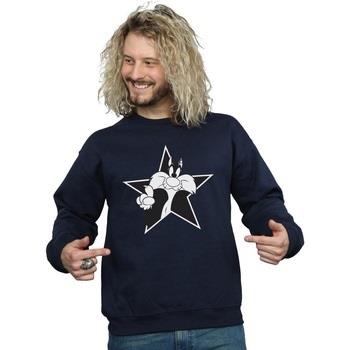 Sweat-shirt Dessins Animés Sylvester Mono Star