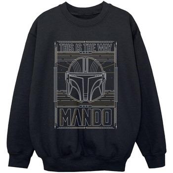 Sweat-shirt enfant Disney The Mandalorian The Way